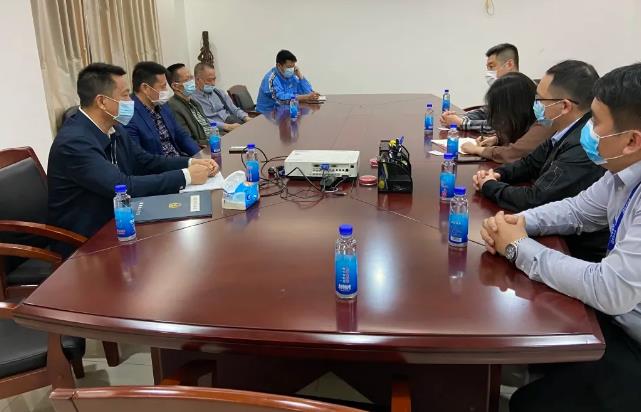 珠海市保安協會領導干部協會走訪調研珠海保安公司